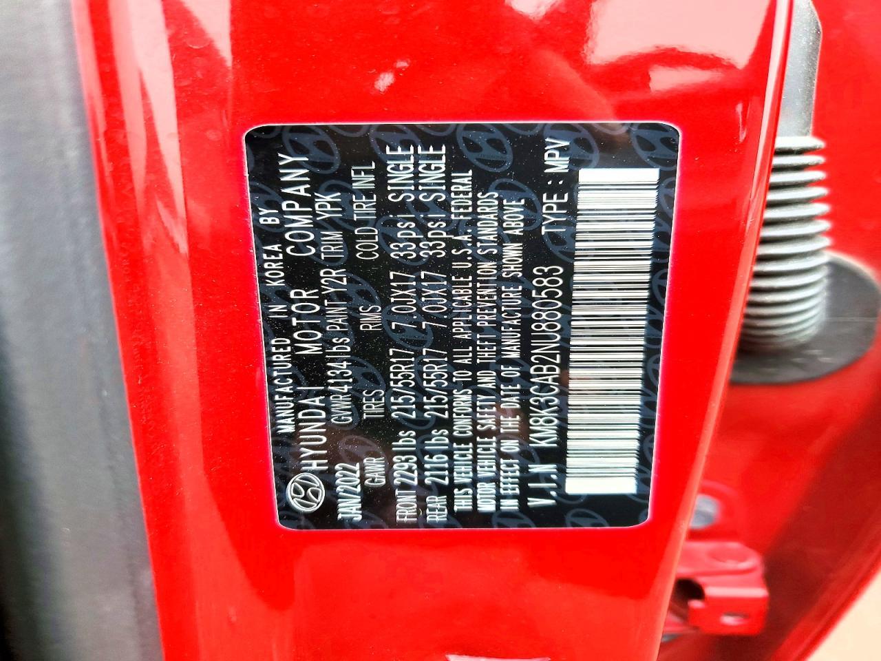 2022 Hyundai Kona Sel - zdjęcie 14