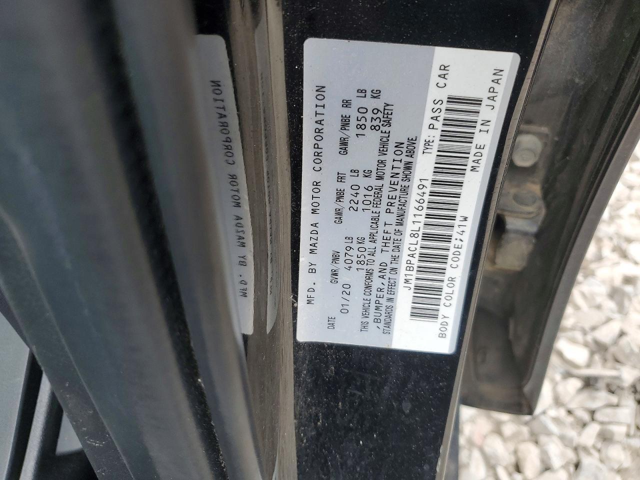 2020 Mazda 3 Select - zdjęcie 12