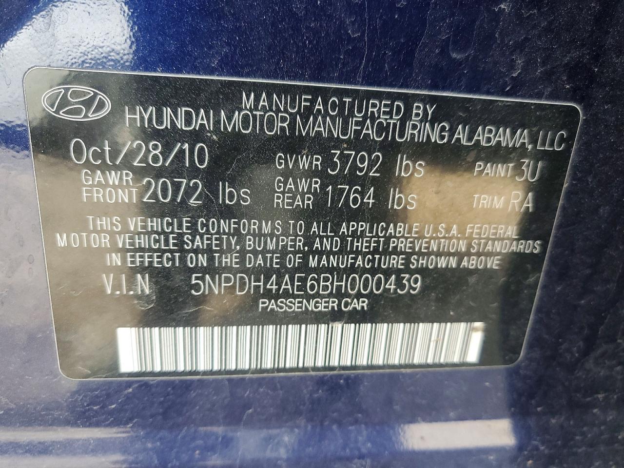 2016 Hyundai Elantra 4D - zdjęcie 12