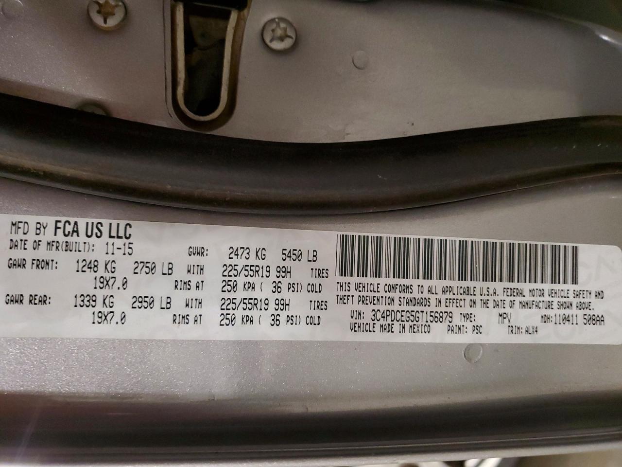 2016 Dodge Journey R - zdjęcie 13