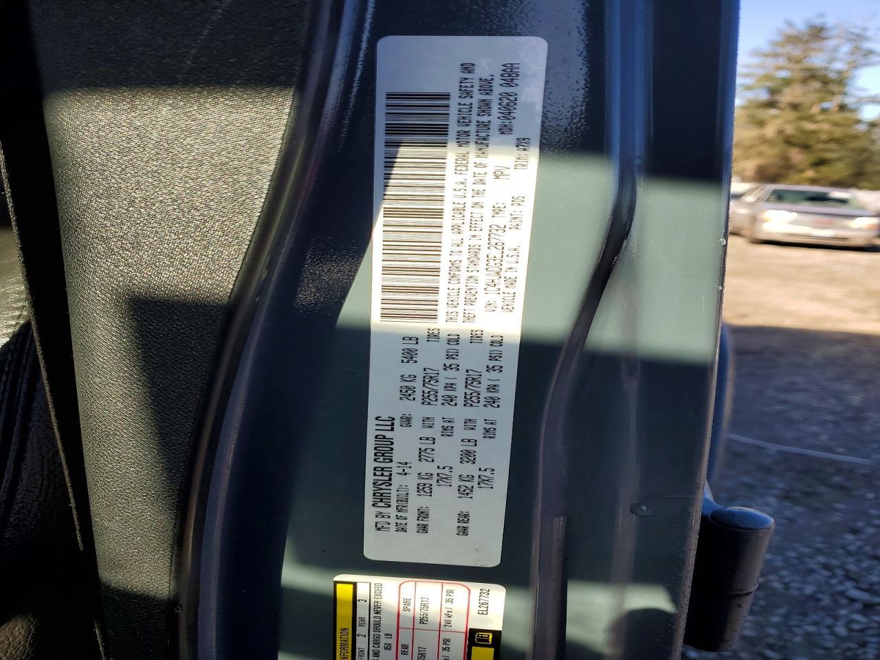 2014 Jeep Wrangler Unlimited Sport - zdjęcie 12