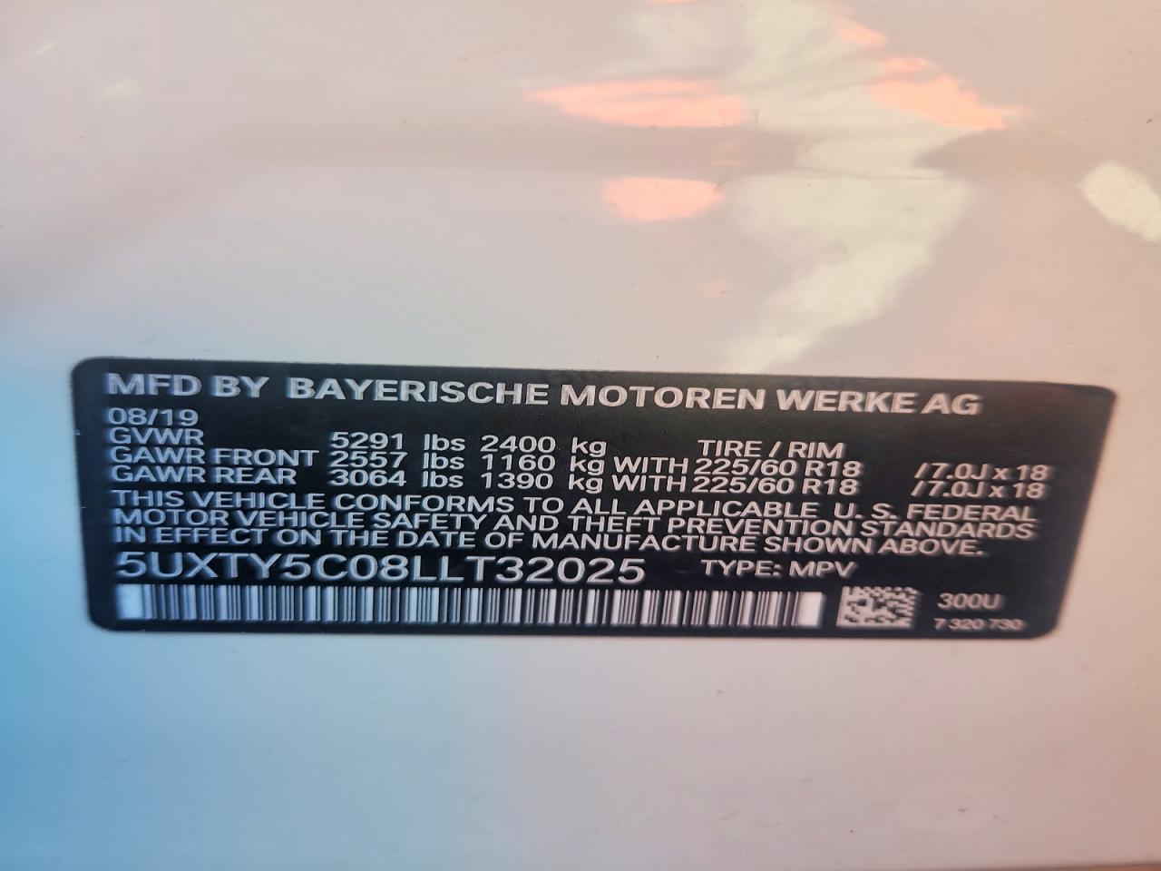 2020 BMW X3 xDrive30I - zdjęcie 14
