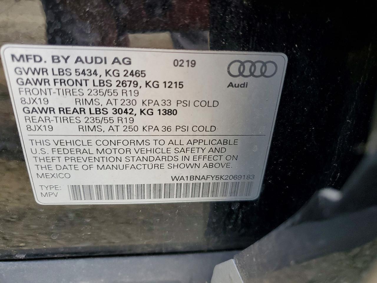 2019 Audi Q5 Premium Plus - zdjęcie 13