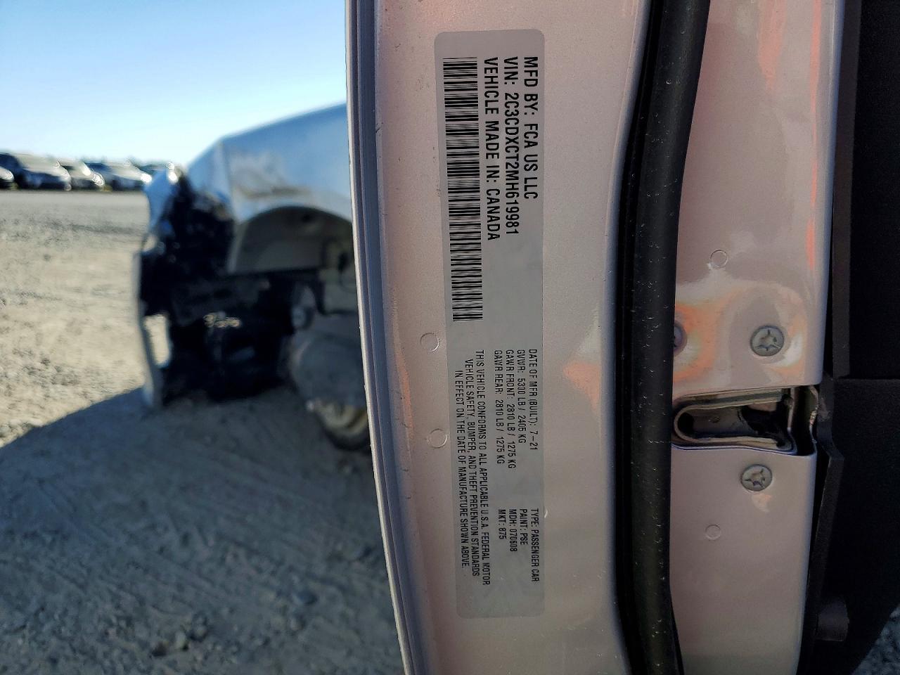 2021 Dodge Charger R - zdjęcie 12