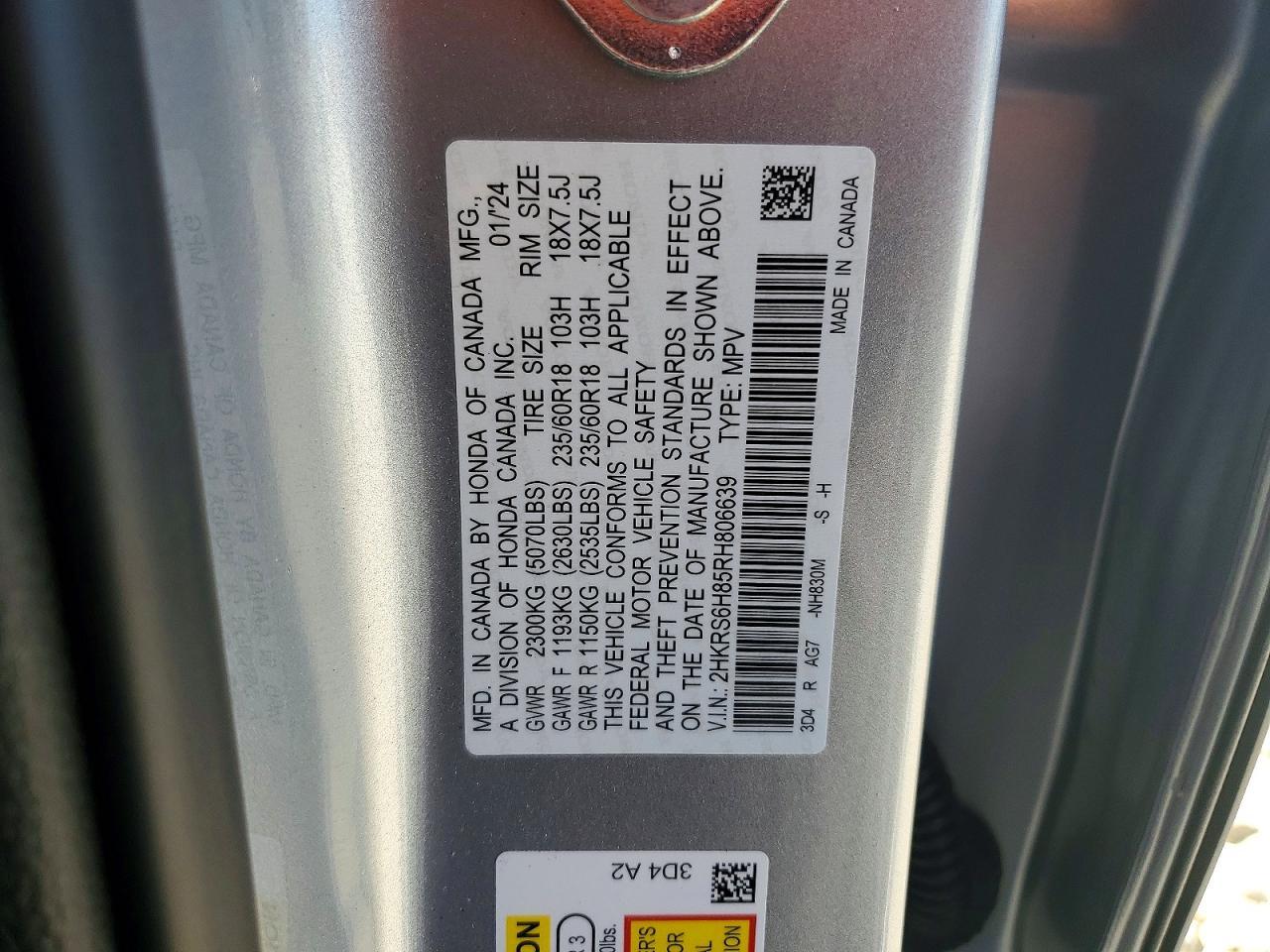 2024 Honda Cr-V Sport-L - zdjęcie 14