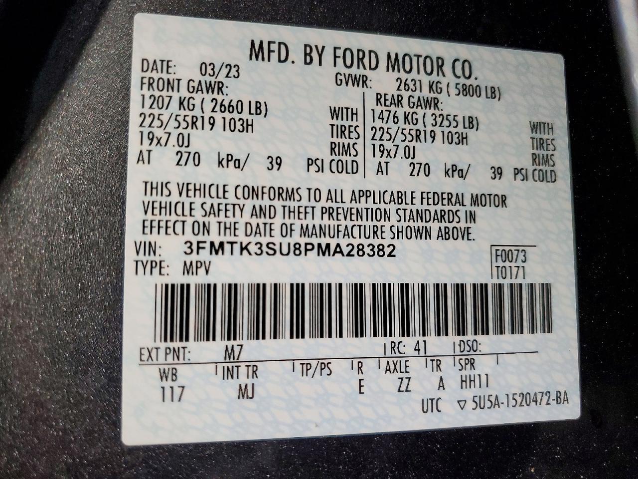 2023 Ford Mustang Mach-E Premium - zdjęcie 13