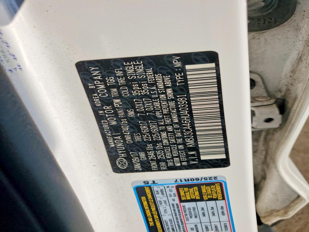 2017 Hyundai Tucson Se - zdjęcie 12