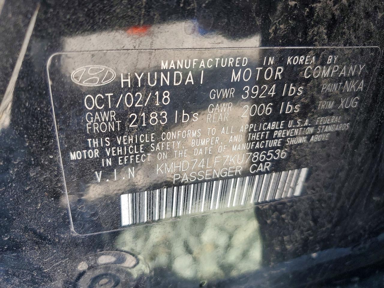 2019 Hyundai Elantra Se - zdjęcie 12