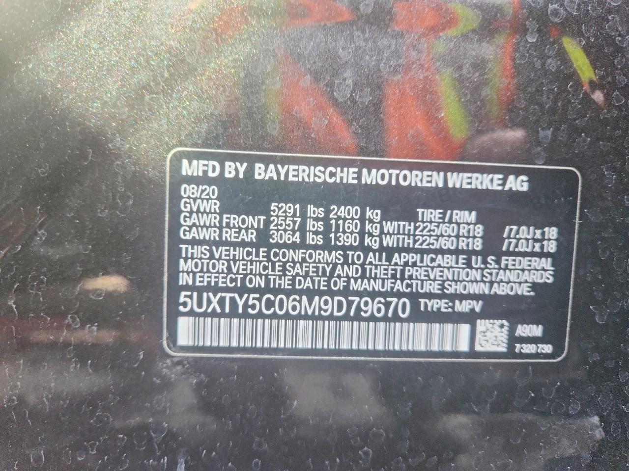 2021 BMW X3 xDrive30I - zdjęcie 14