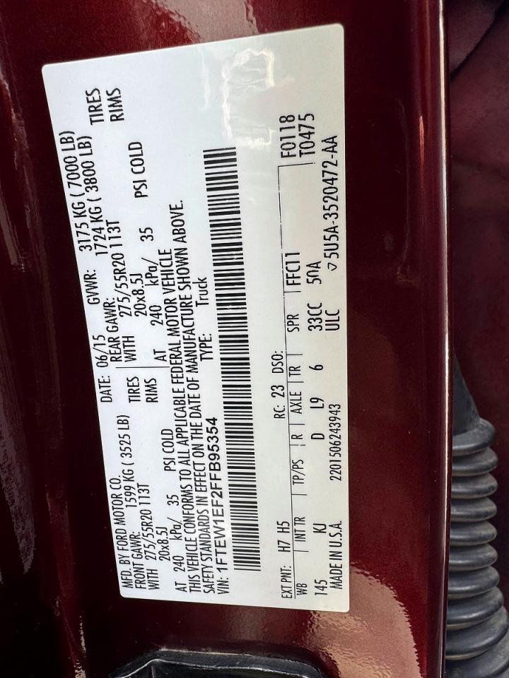 2015 Ford F150 Supercrew - zdjęcie 10