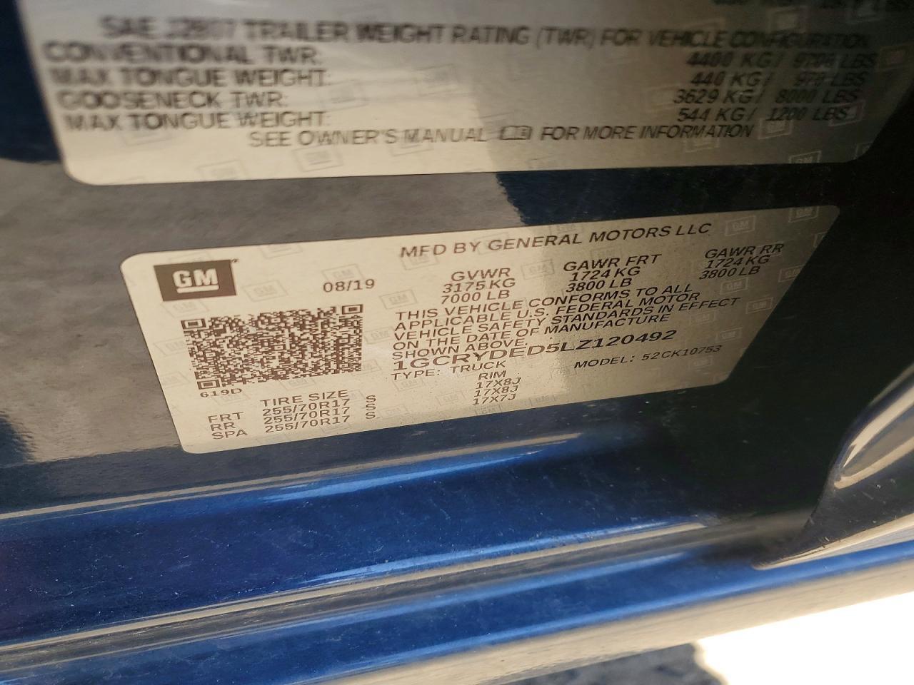 2020 Chevrolet Silverado K1500 Lt - zdjęcie 12