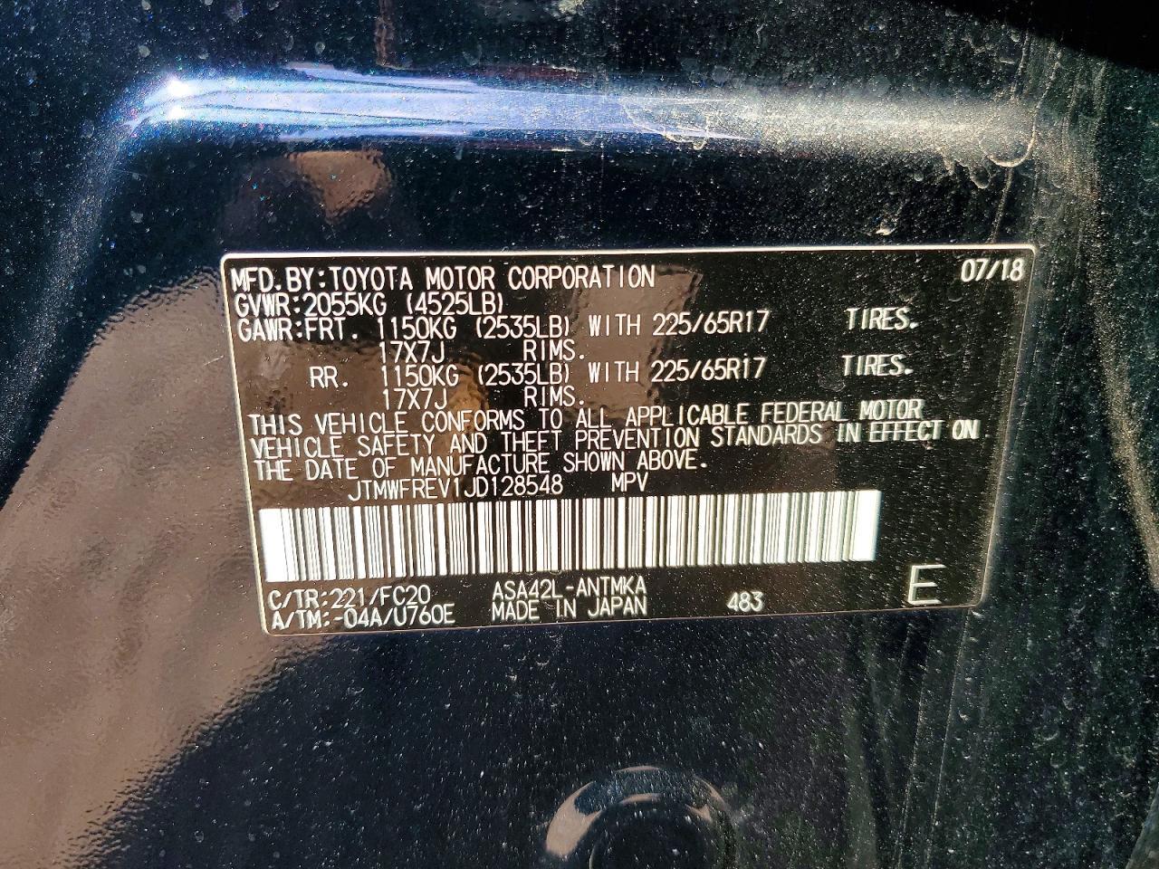2018 Toyota Rav4 Xle - zdjęcie 13