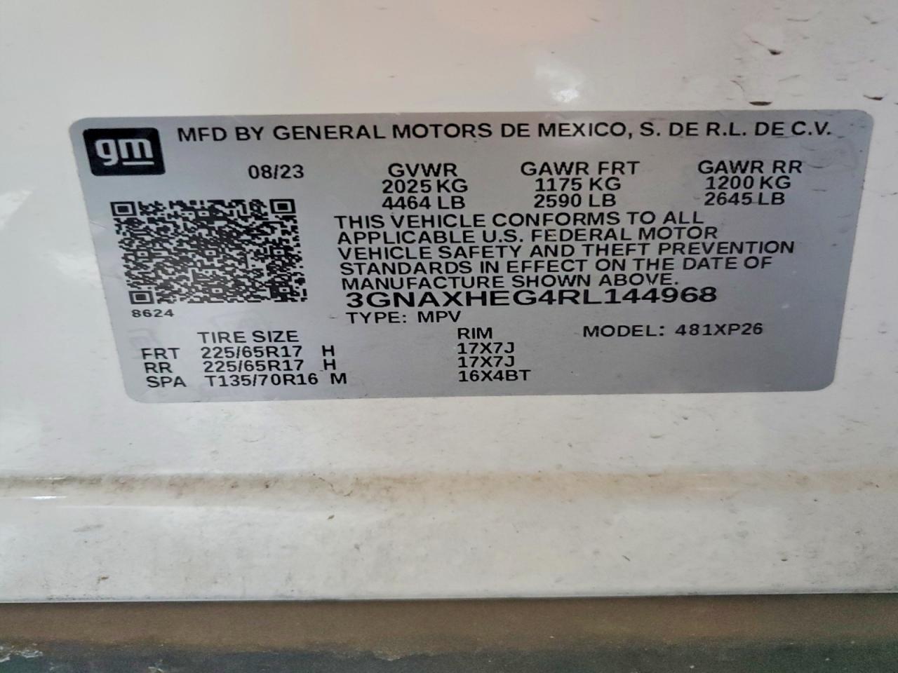 2024 Chevrolet Equinox Ls - zdjęcie 12