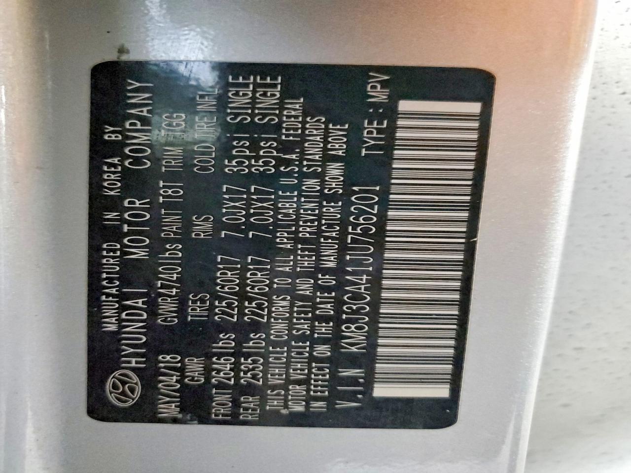 2018 Hyundai Tucson Sel - zdjęcie 13