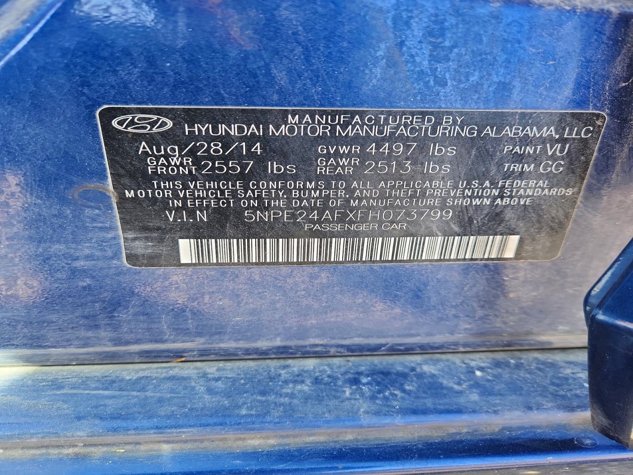 2015 Hyundai Sonata Se - zdjęcie 12