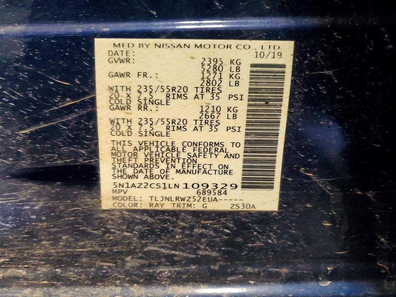 2020 Nissan Murano Sl - zdjęcie 14