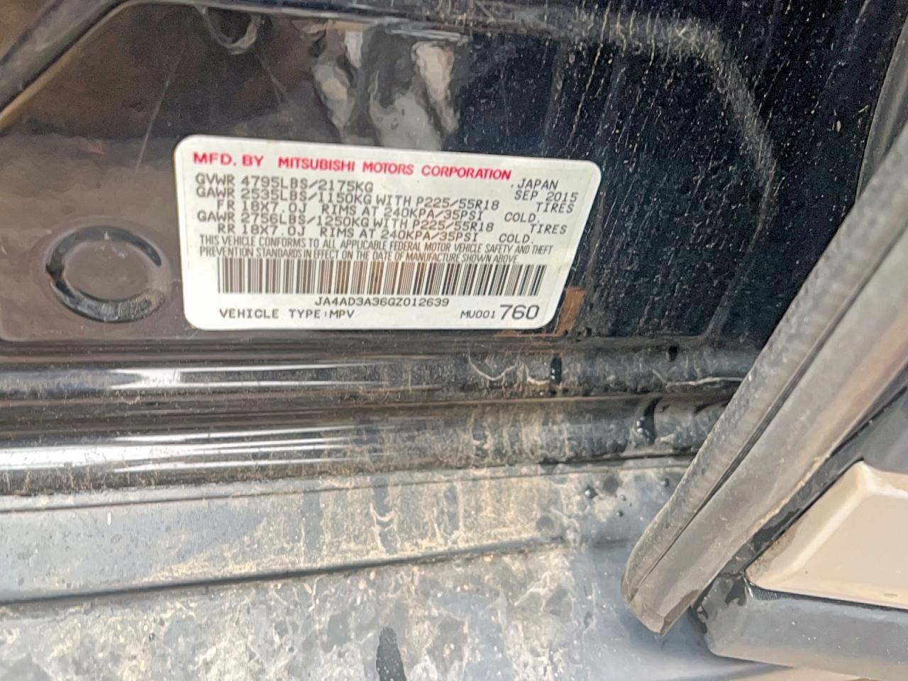 2016 Mitsubishi Outlander Se - zdjęcie 10