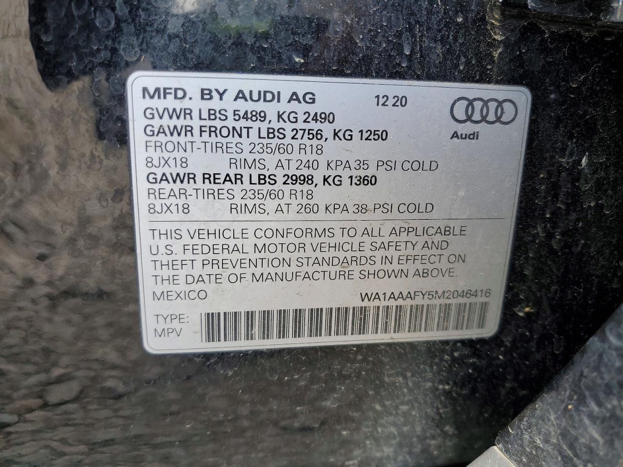 2021 Audi Q5 Premium - zdjęcie 12