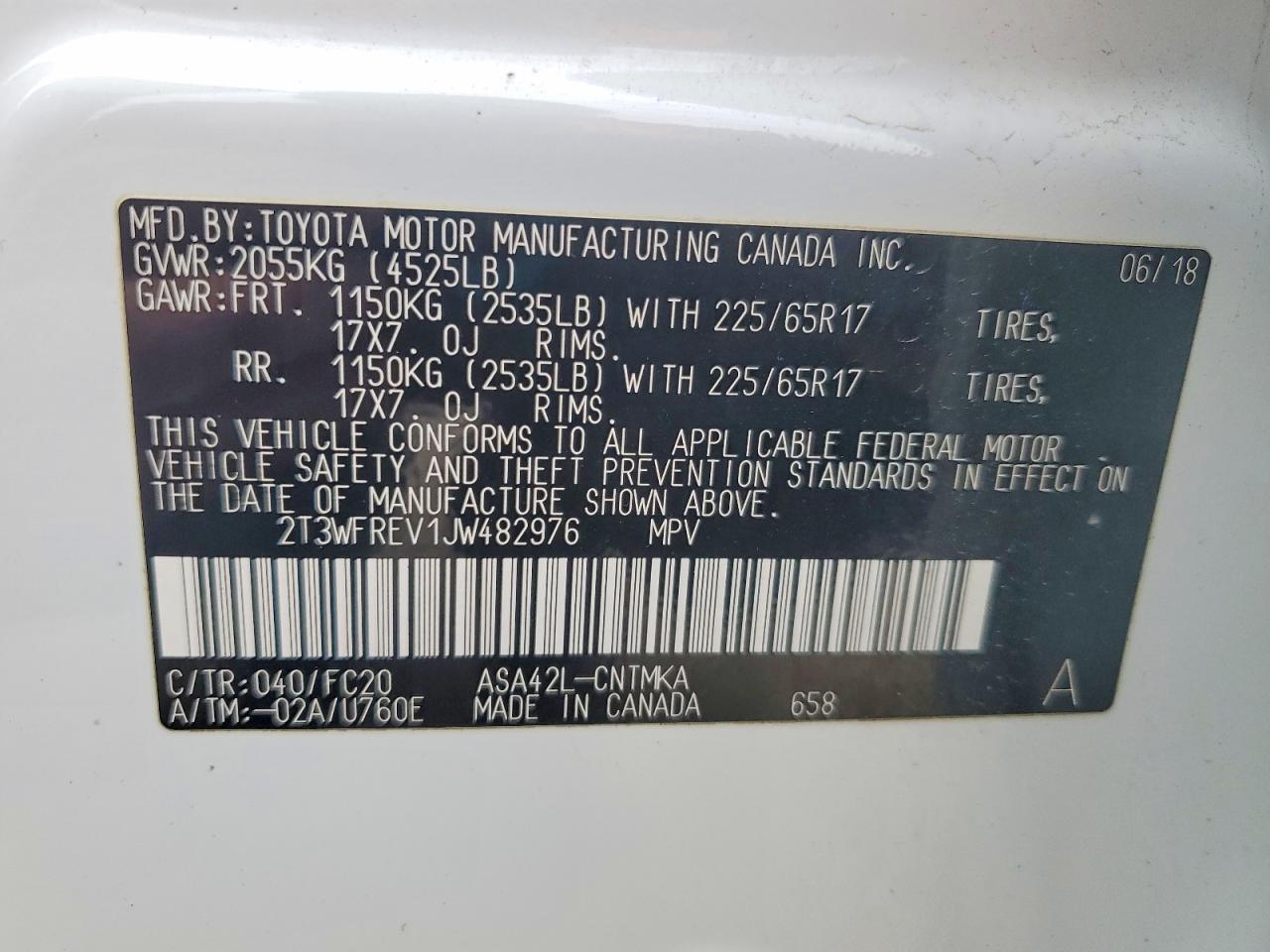 2018 Toyota Rav4 Xle - zdjęcie 13