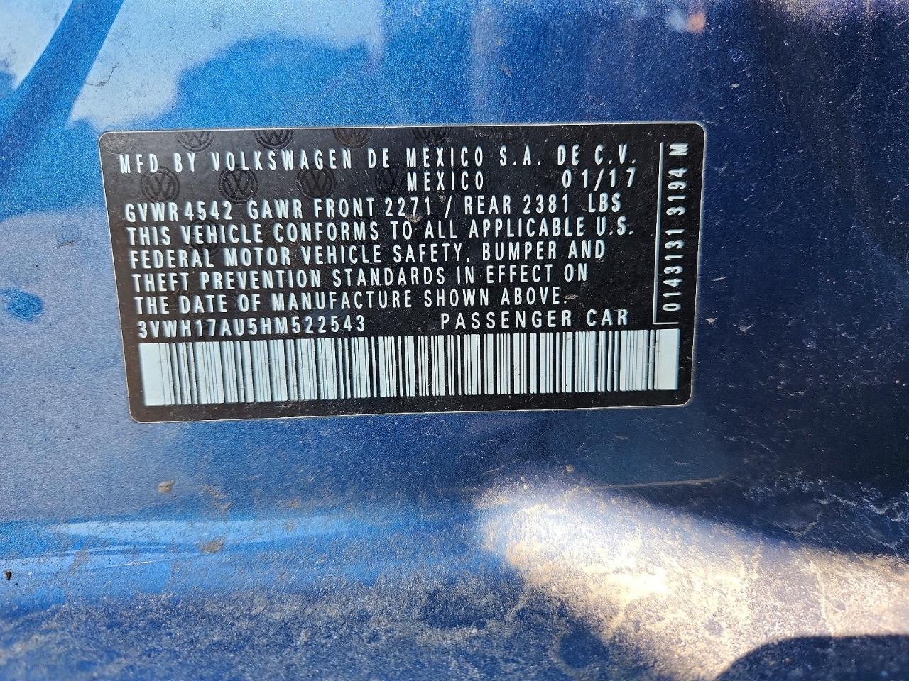 2017 Volkswagen Golf Alltrack S - zdjęcie 13