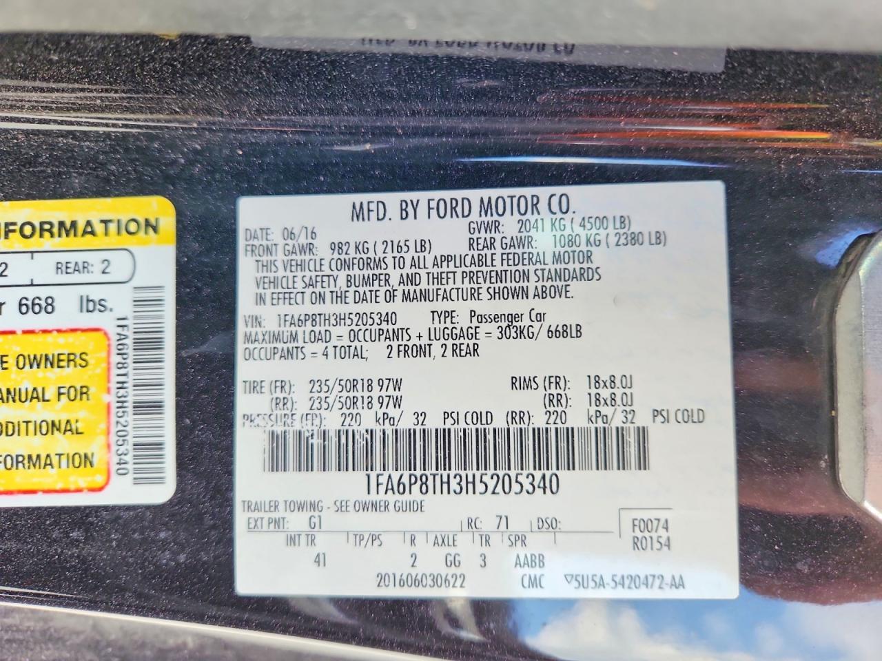 2017 Ford Mustang - zdjęcie 12