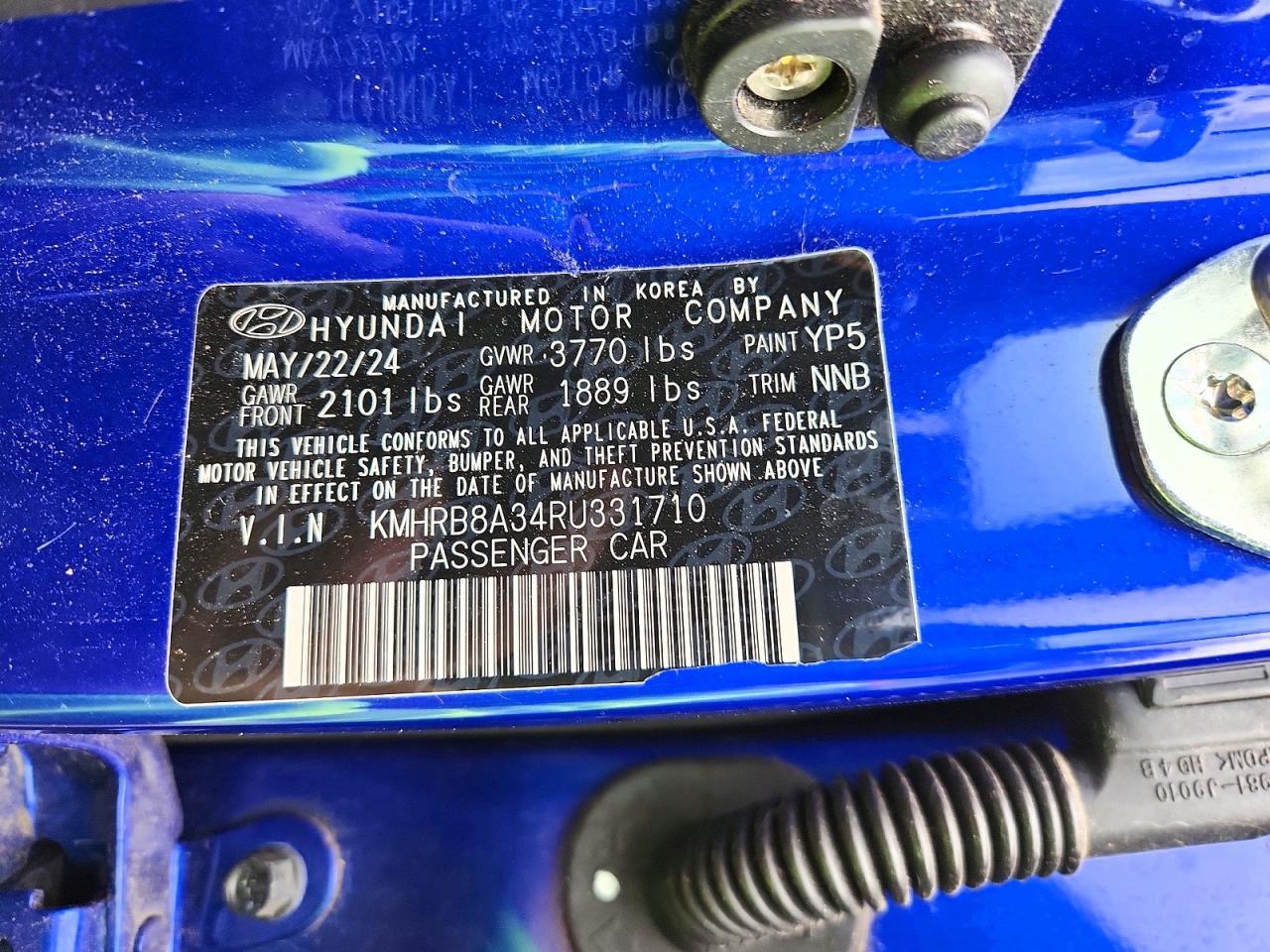 2024 Hyundai Venue Se - zdjęcie 13