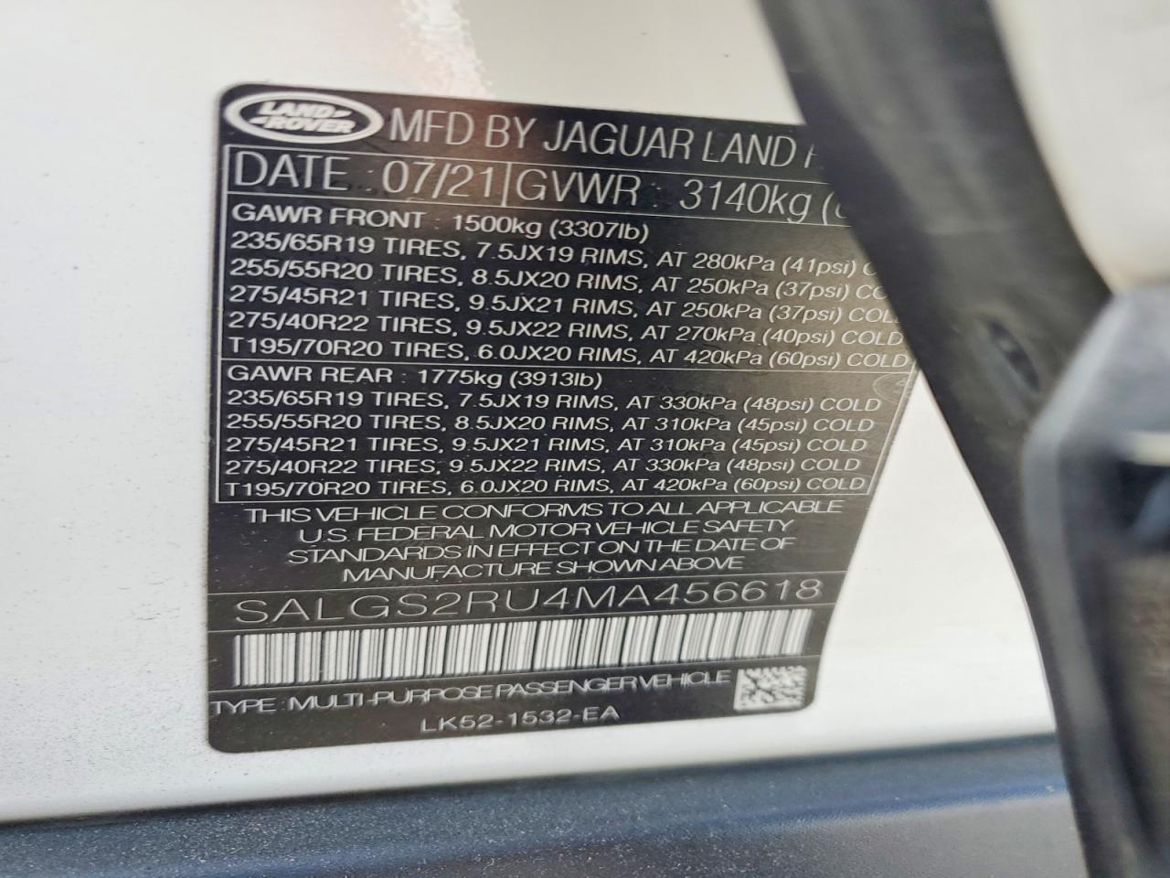 2021 Land Rover Range Rover Hse Westminster Edition - zdjęcie 13