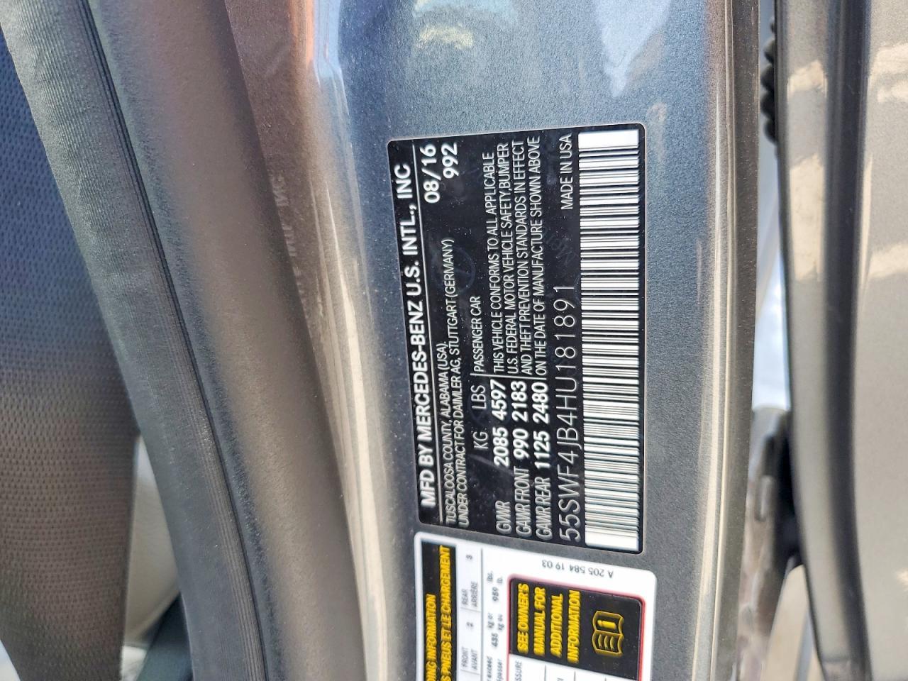 2017 Mercedes-Benz C 300 - zdjęcie 12