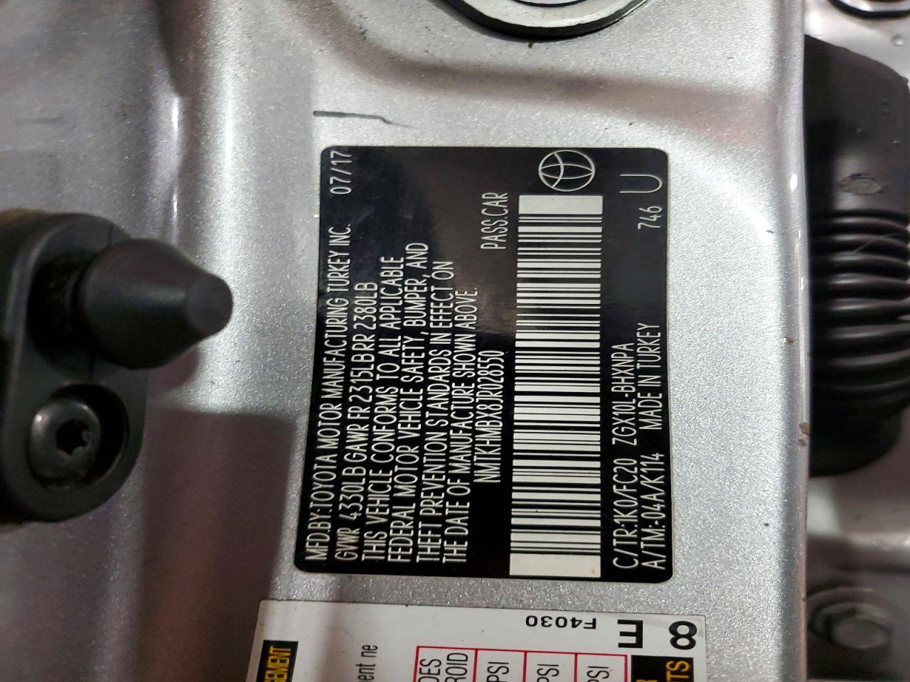 2018 Toyota C-Hr Xle Premium - zdjęcie 14