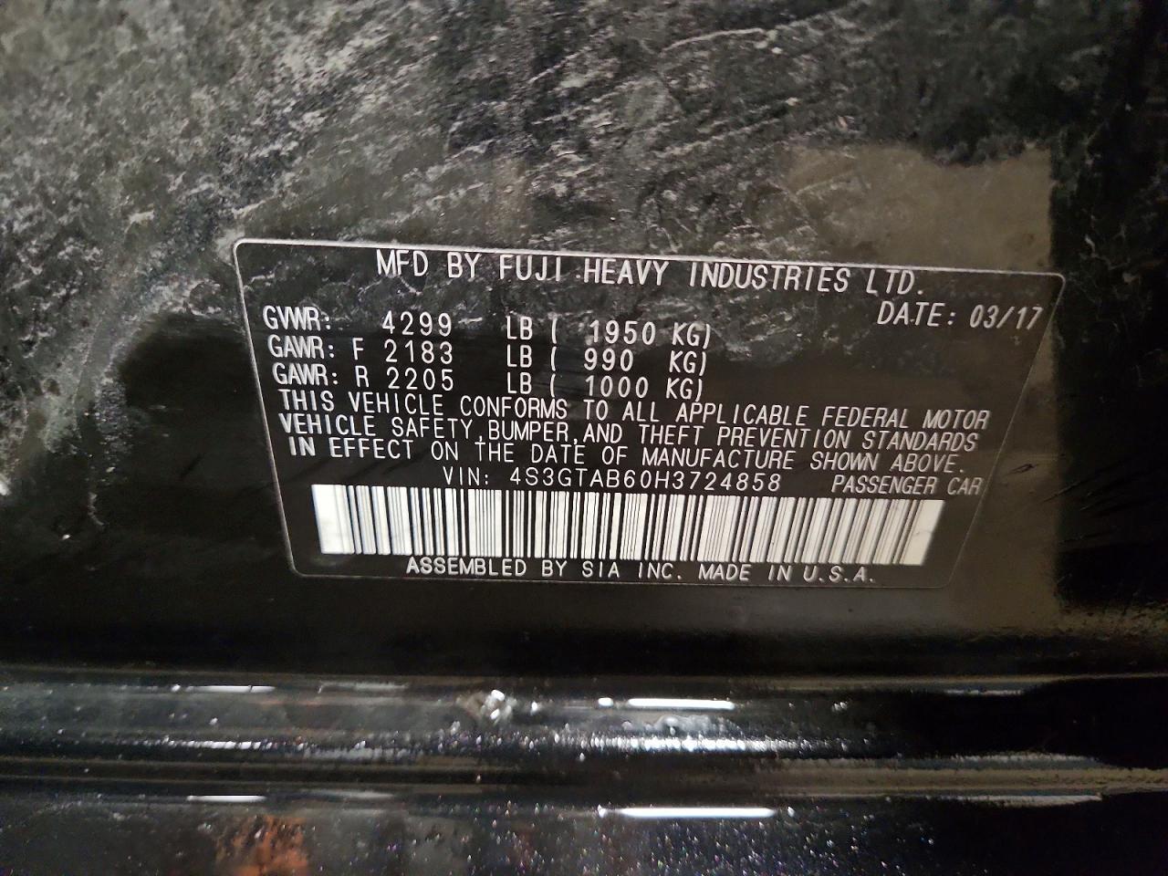 2017 Subaru Impreza Premium - zdjęcie 12