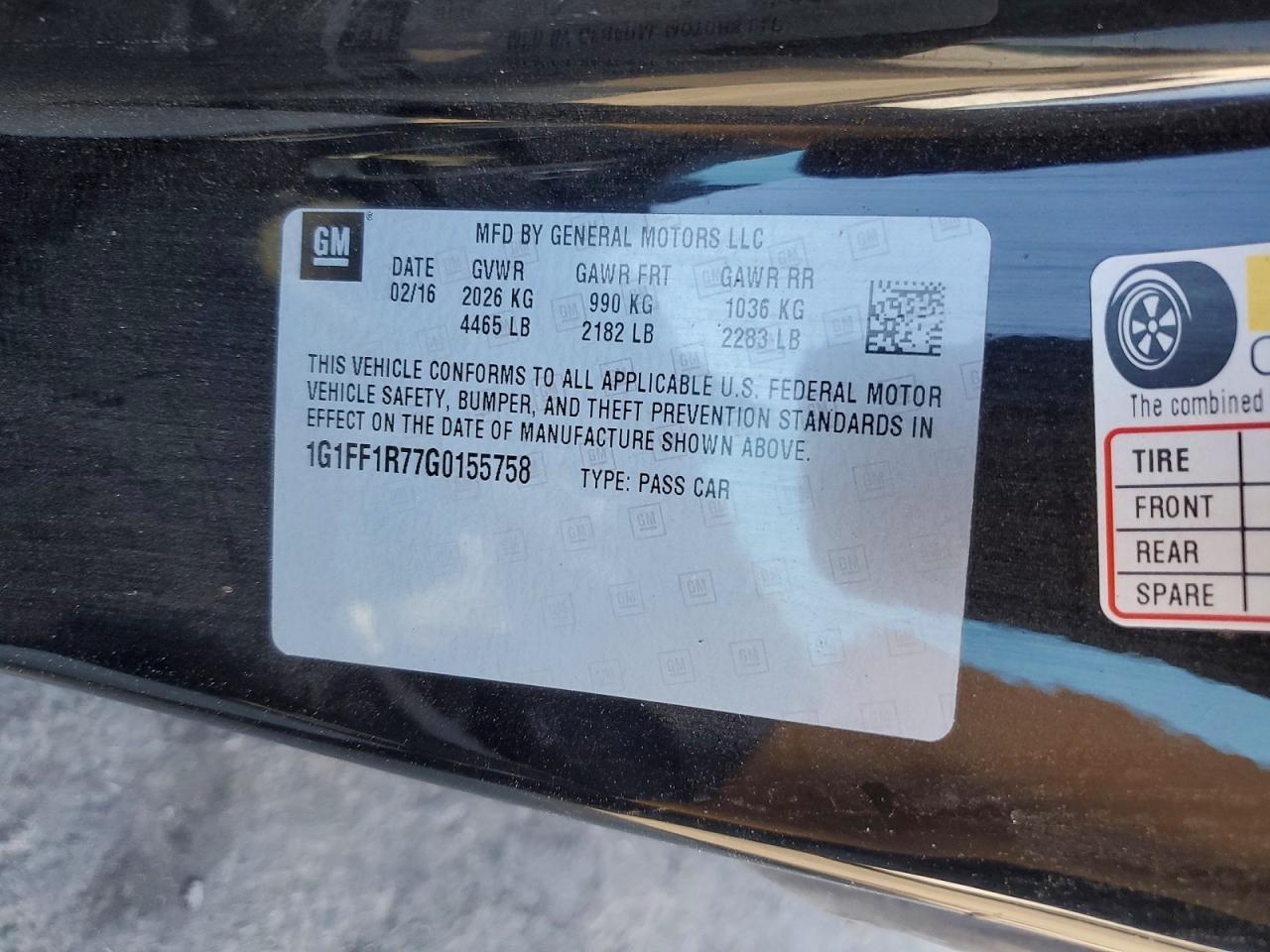 2016 Chevrolet Camaro Ss - zdjęcie 12