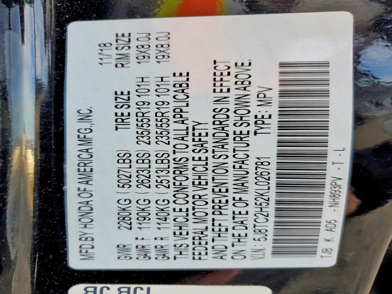 2019 Acura Rdx Technology - zdjęcie 13