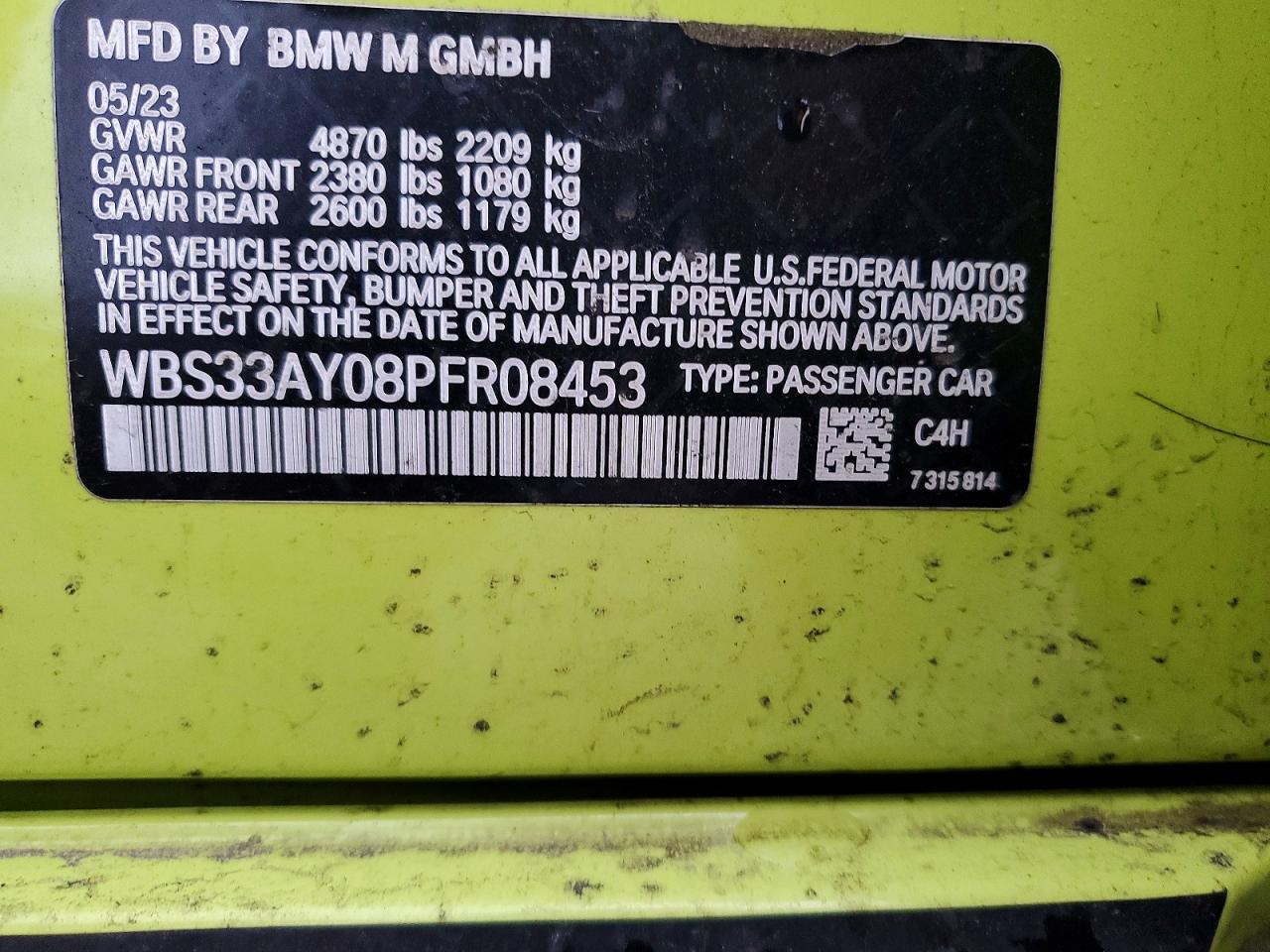 2023 BMW M3 Competition - zdjęcie 12