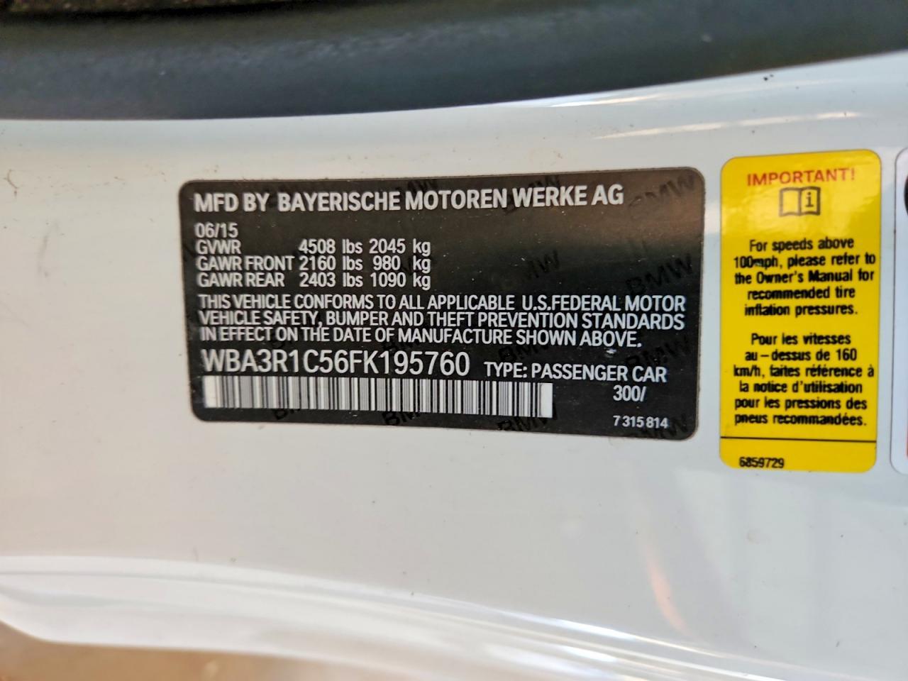 2015 BMW 435 I - zdjęcie 12