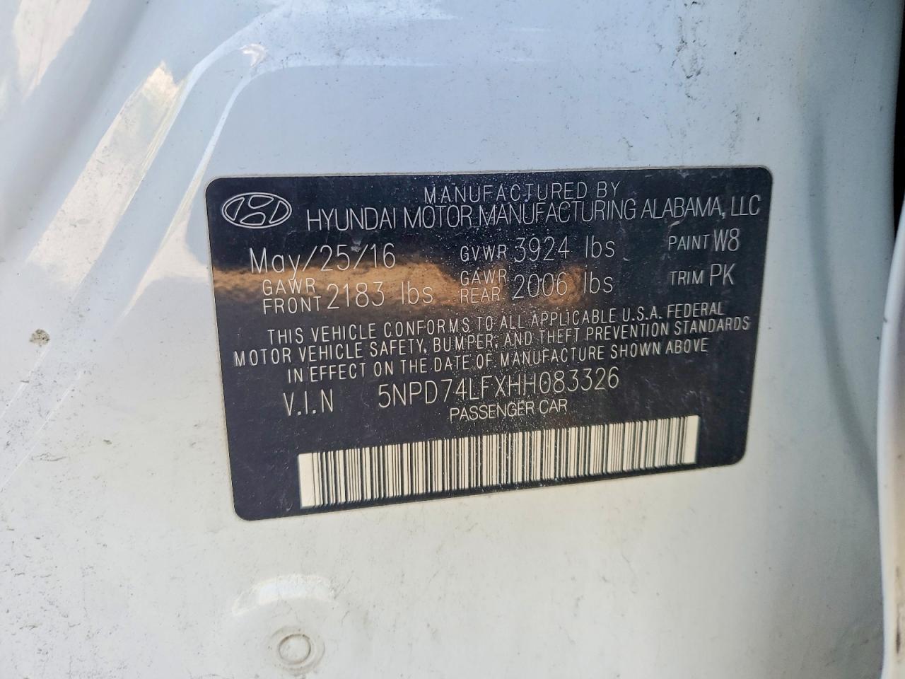 2017 Hyundai Elantra Se - zdjęcie 12