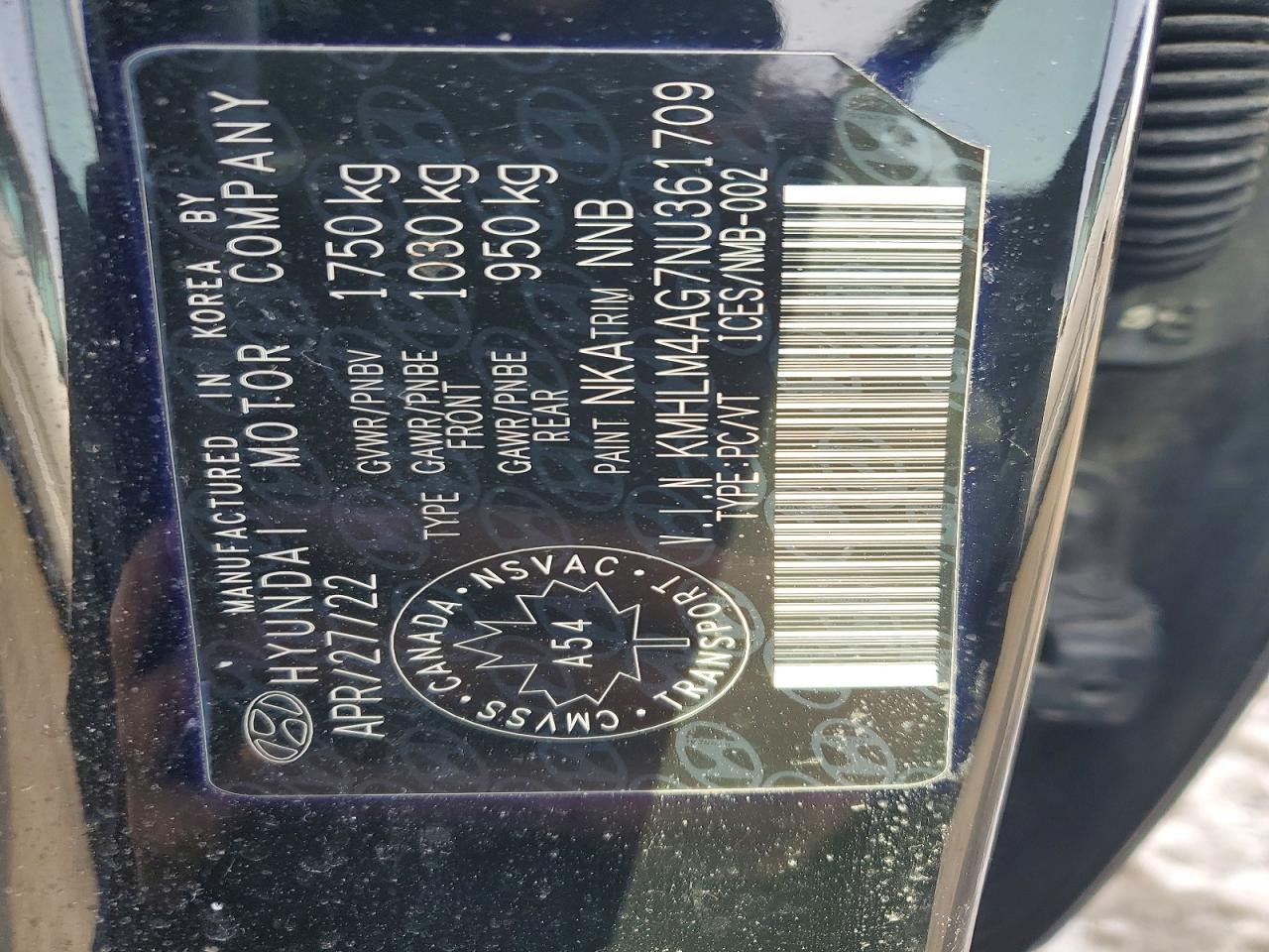 2022 Hyundai Elantra Sel - zdjęcie 12