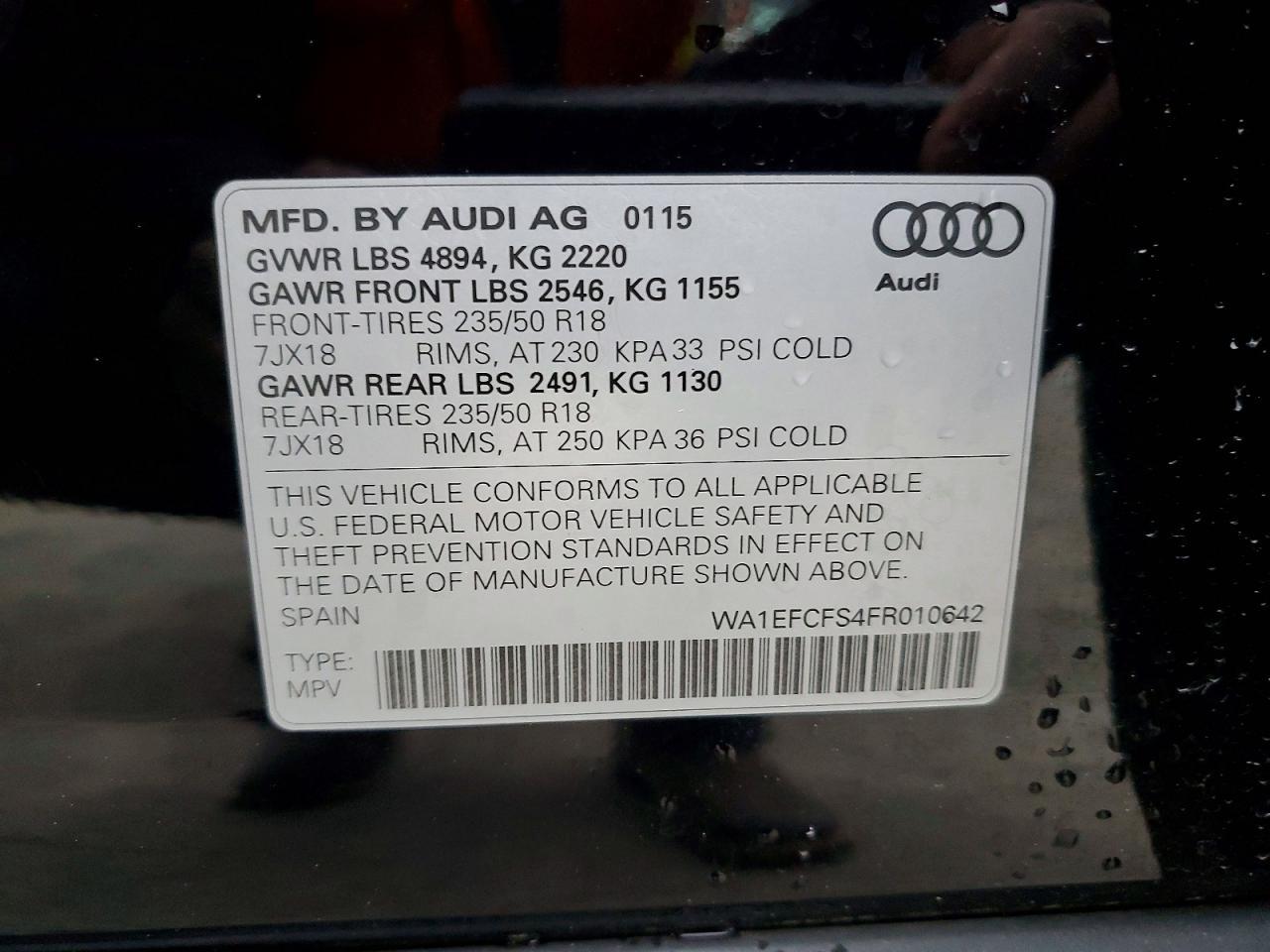 2015 Audi Q3 Premium Plus - zdjęcie 12