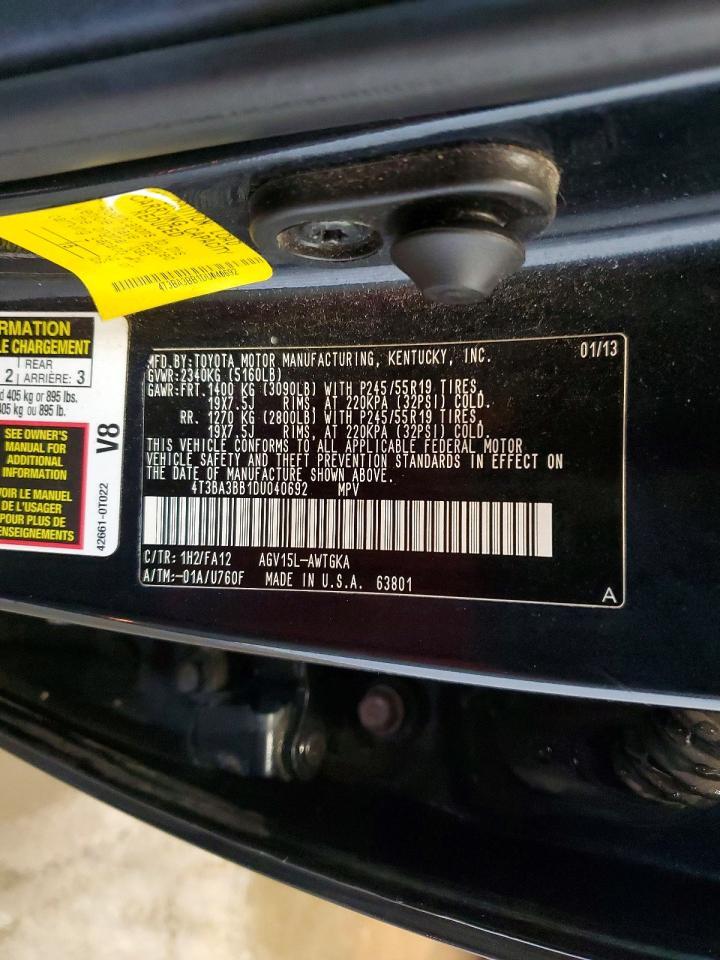 2013 Toyota Venza Le - zdjęcie 13