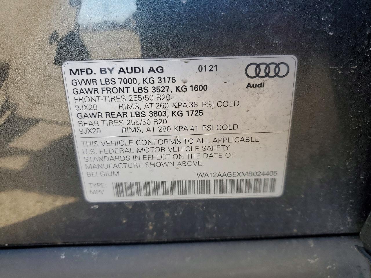 2021 Audi E-Tron Sportback Premium Plus - zdjęcie 14