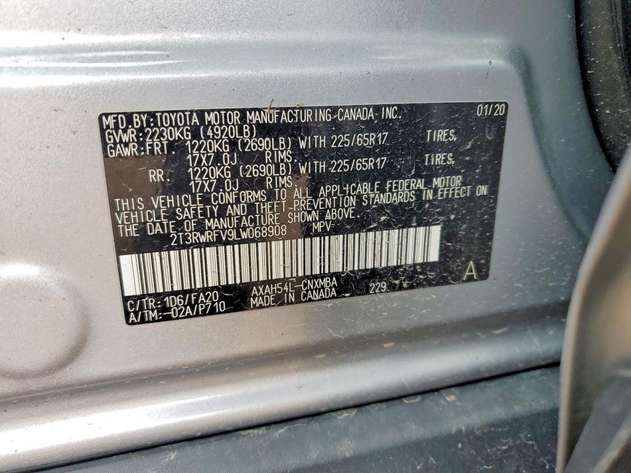 2020 Toyota Rav4 Hybrid Xle - zdjęcie 13