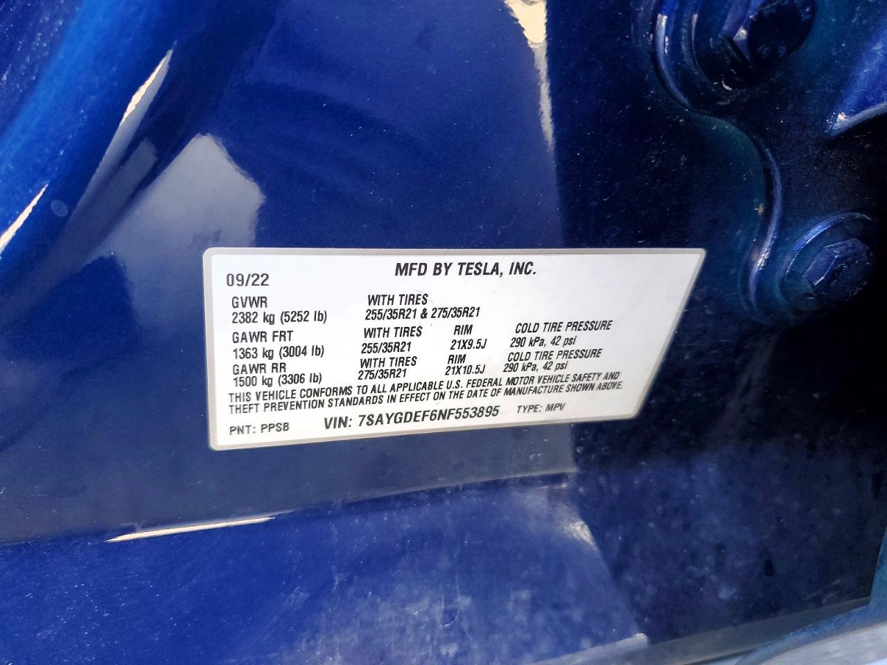 2022 Tesla Model Y - zdjęcie 13