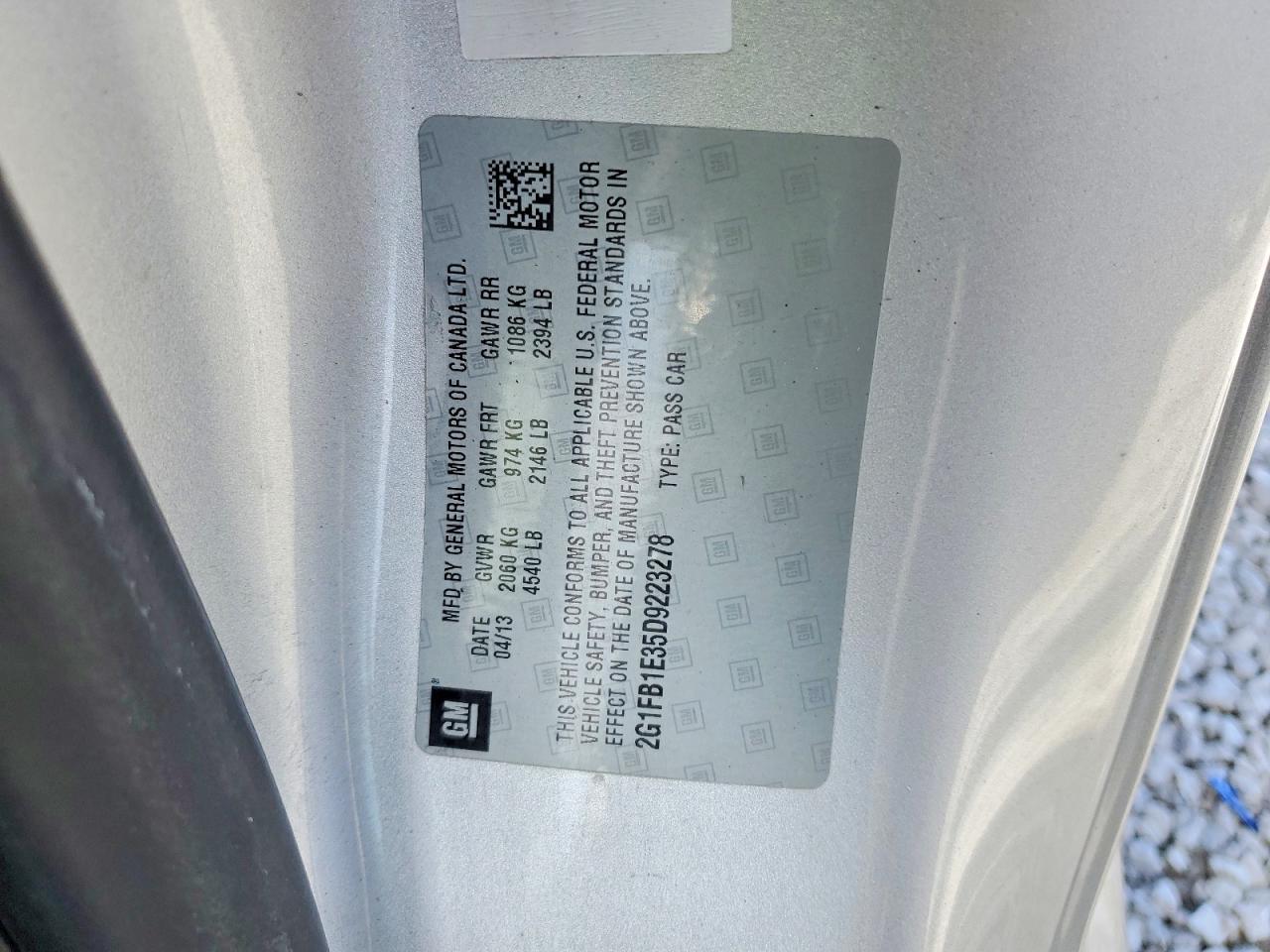 2013 Chevrolet Camaro Lt - zdjęcie 13