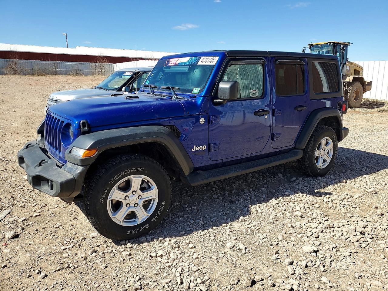 2018 Jeep Wrangler Unlimited Sport - zdjęcie główne