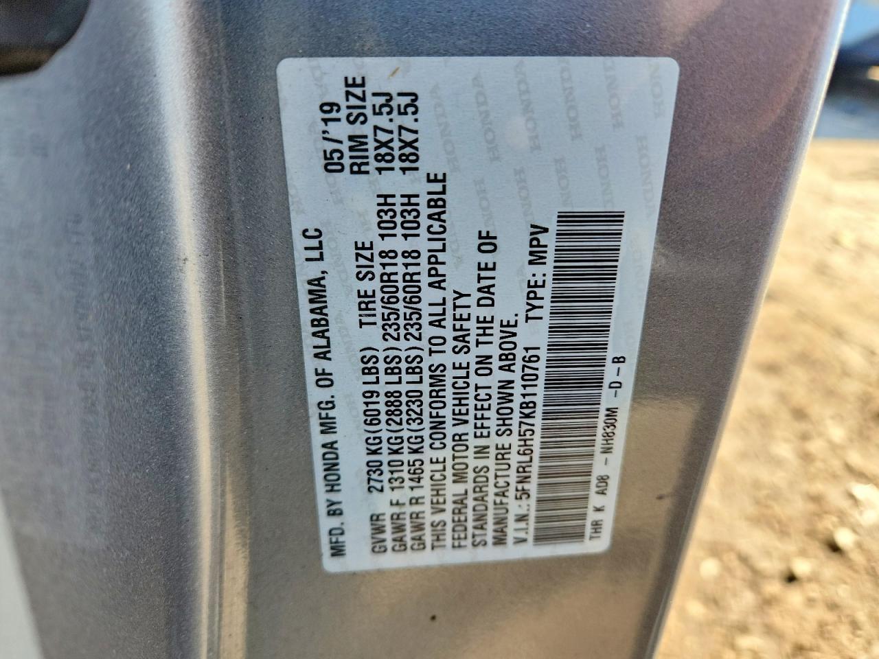 2019 Honda Odyssey Ex - zdjęcie 13