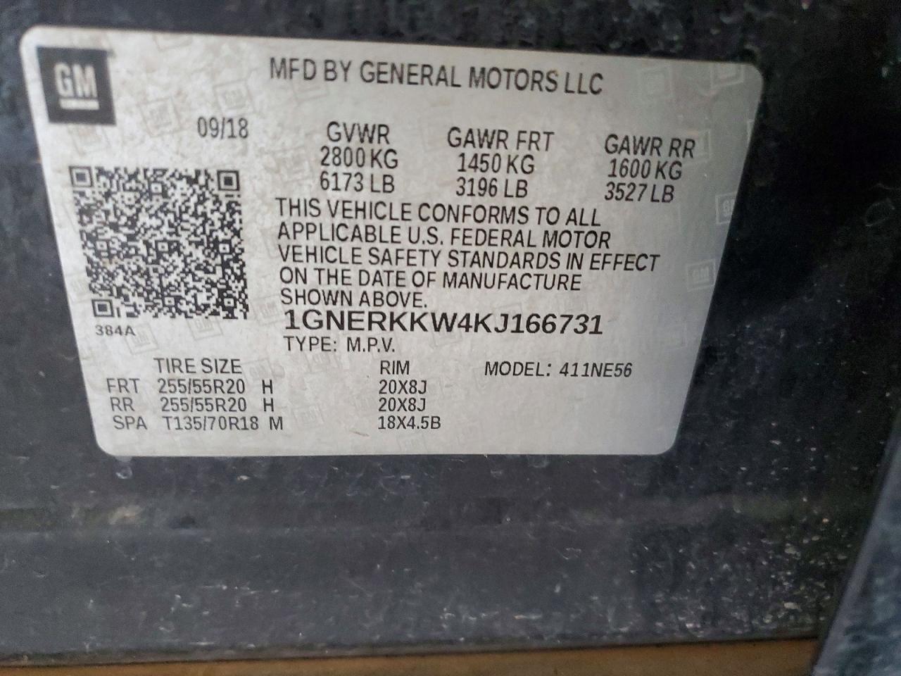 2019 Chevrolet Traverse Premier - zdjęcie 13