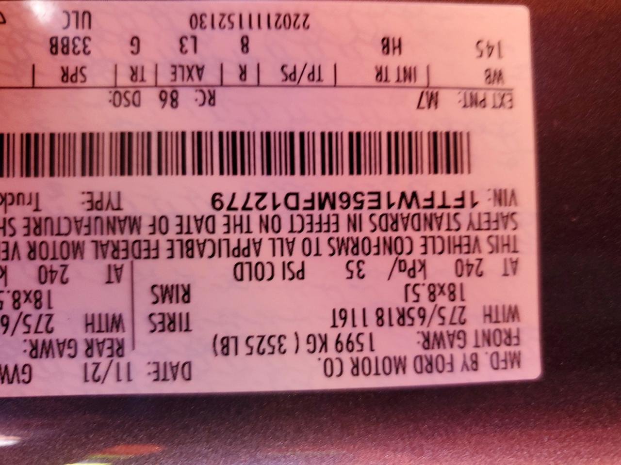 2021 Ford F150 Supercrew - zdjęcie 14