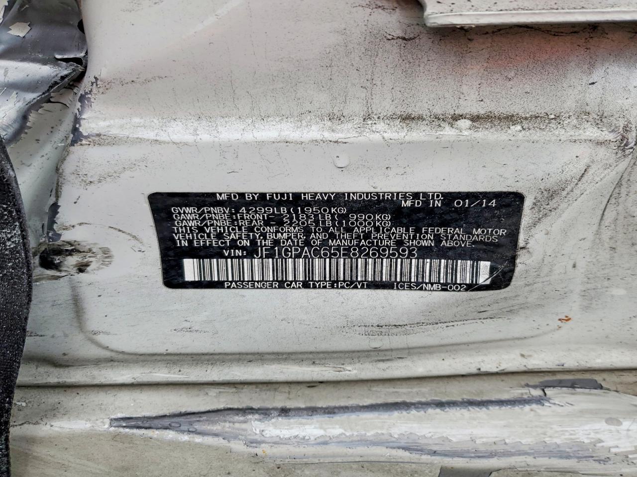 2014 Subaru Impreza Premium - zdjęcie 14