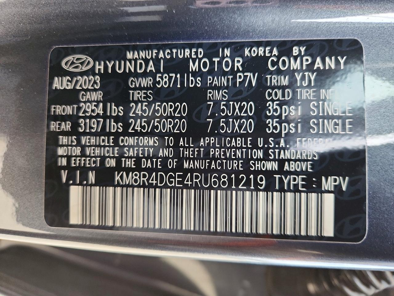 2024 Hyundai Palisade Sel - zdjęcie 13