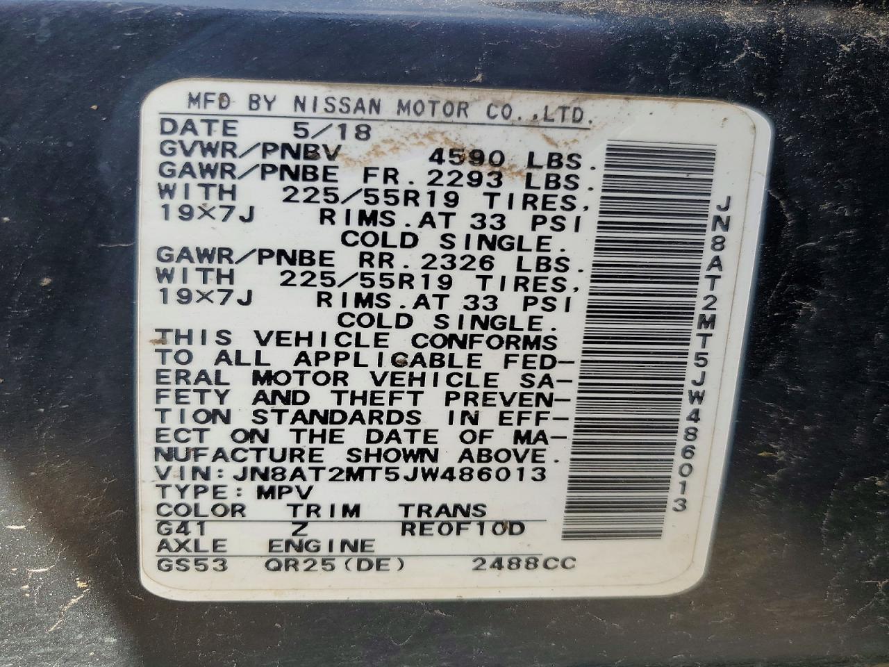 2018 Nissan Rogue Sl - zdjęcie 13