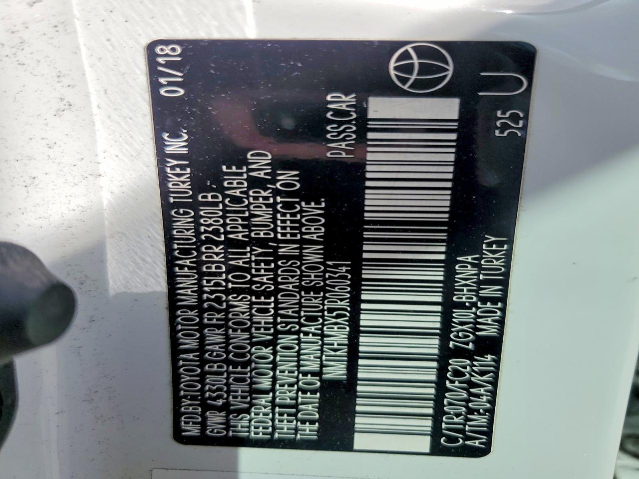 2018 Toyota C-Hr Xle Premium - zdjęcie 12